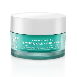 crema-facial-te-verde-kale-niacinamida-fresh-food-arbell-vegana